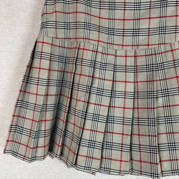 Vtg Compagnie Express Womens Plaid Mini Skirt Size 11/12 Preppy Academia School - Picture 3 of 9